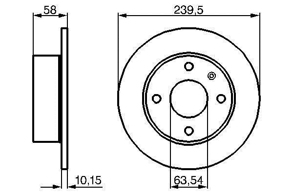 Disques de frein BOSCH 0 986 478 072