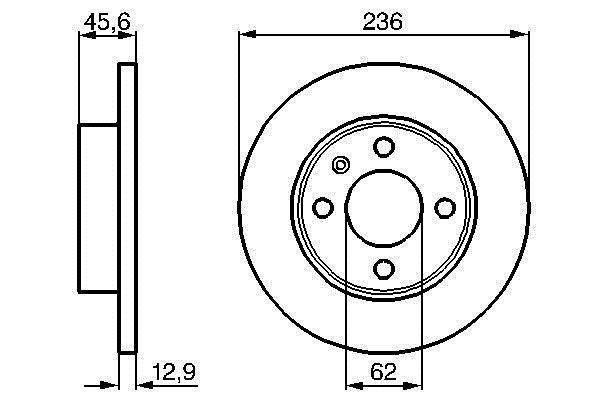 Discos de freno BOSCH ref. 0 986 478 859