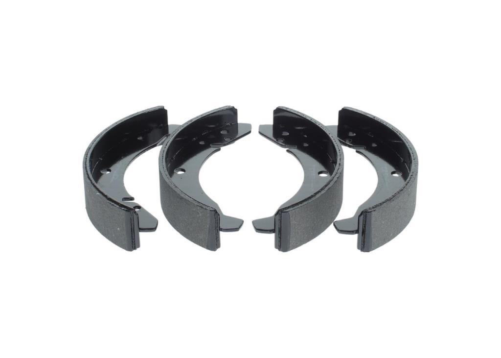 Jeu de 4 mâchoires de frein (Garniture de frein à tambour) BOSCH 0 986 487 099