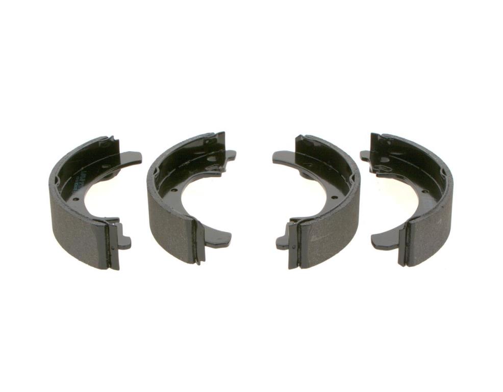 Jeu de 4 mâchoires de frein (Garniture de frein à tambour) BOSCH 0 986 487 219