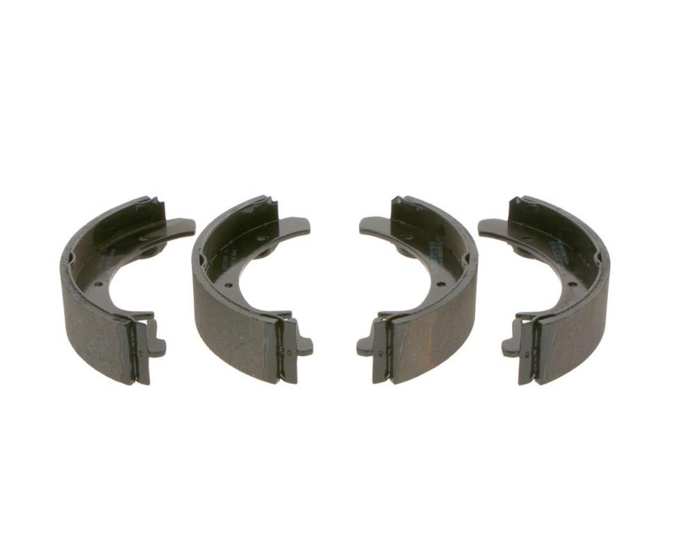 Jeu de 4 mâchoires de frein (Garniture de frein à tambour) BOSCH 0 986 487 219