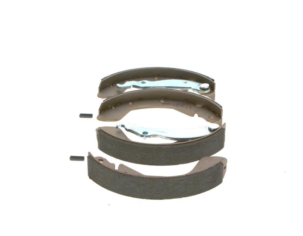 Jeu de 4 mâchoires de frein (Garniture de frein à tambour) BOSCH 0 986 487 263