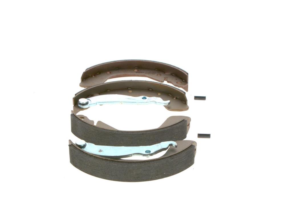 Jeu de 4 mâchoires de frein (Garniture de frein à tambour) BOSCH 0 986 487 263