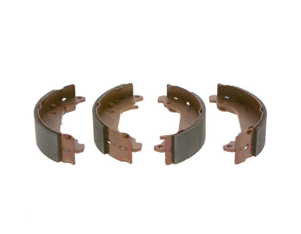 Jeu de 4 mâchoires de frein (Garniture de frein à tambour) BOSCH 0 986 487 272