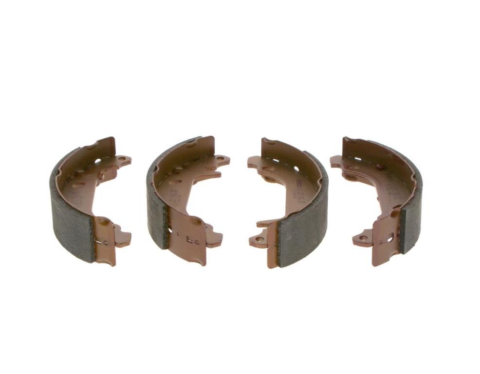 Jeu de 4 mâchoires de frein (Garniture de frein à tambour) BOSCH 0 986 487 272
