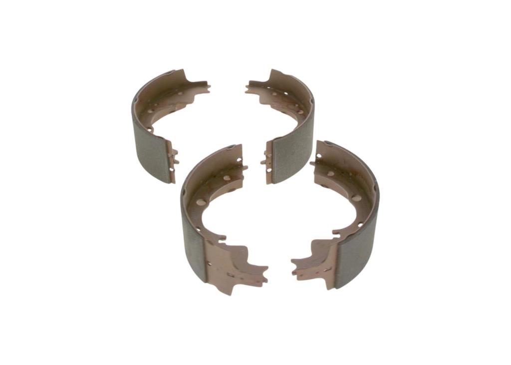 Jeu de 4 mâchoires de frein (Garniture de frein à tambour) BOSCH 0 986 487 287