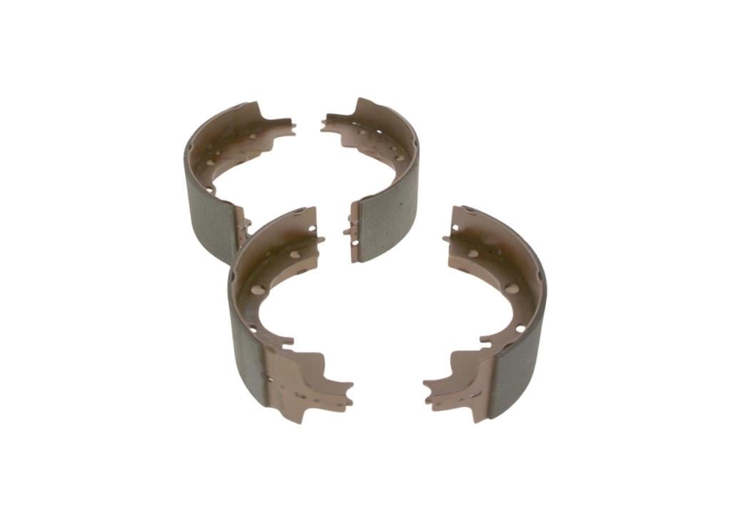 Jeu de 4 mâchoires de frein (Garniture de frein à tambour) BOSCH 0 986 487 287