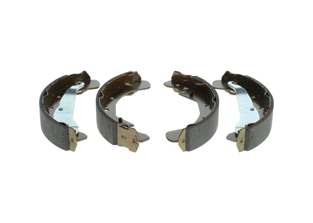 Jeu de 4 mâchoires de frein (Garniture de frein à tambour) BOSCH 0 986 487 554