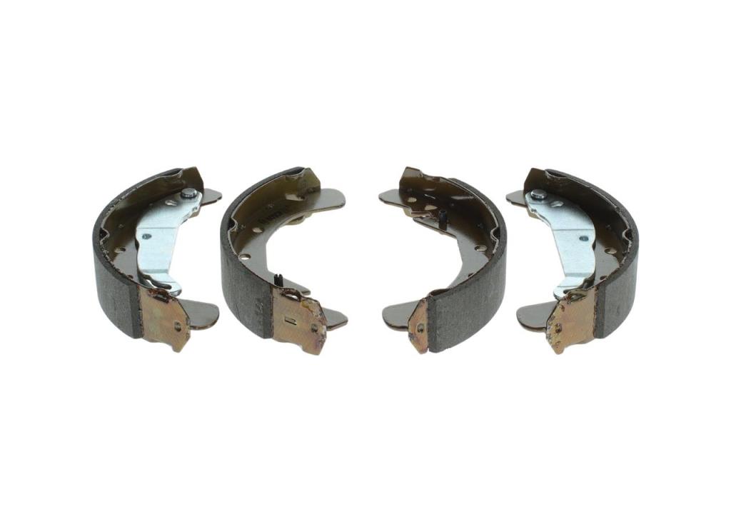Jeu de 4 mâchoires de frein (Garniture de frein à tambour) BOSCH 0 986 487 554