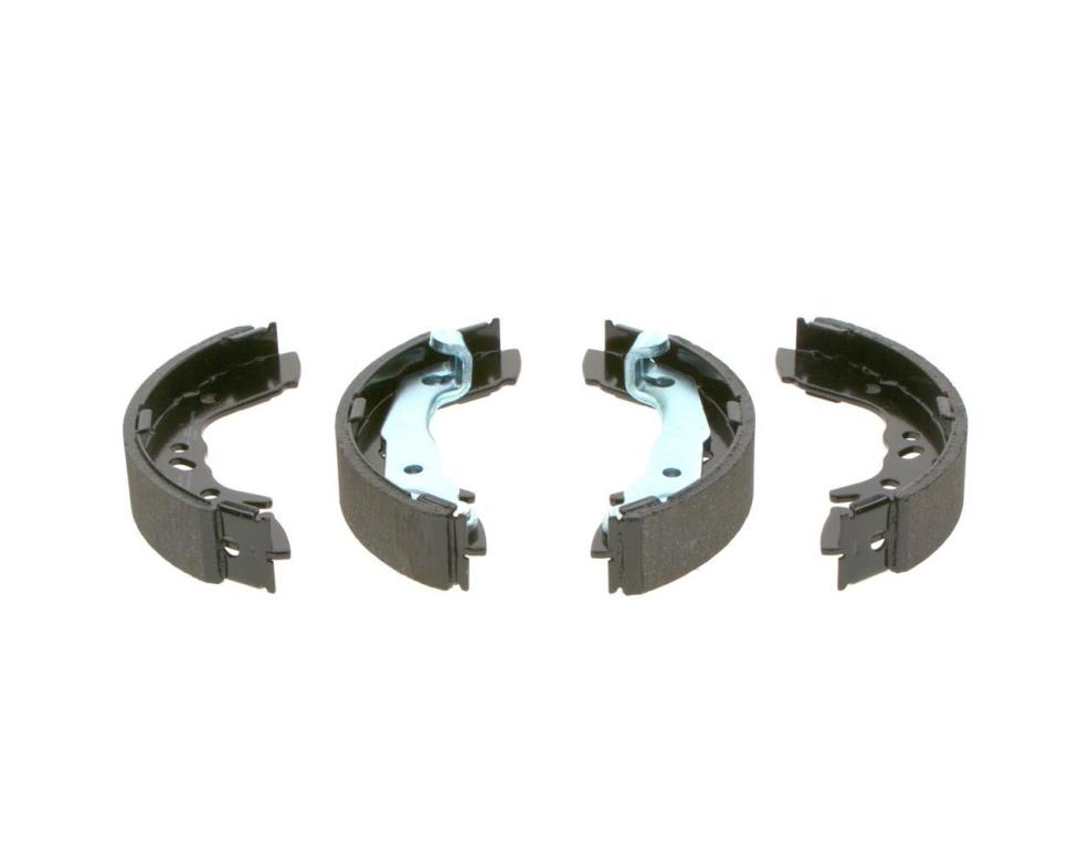 Jeu de 4 mâchoires de frein (Garniture de frein à tambour) BOSCH 0 986 487 581