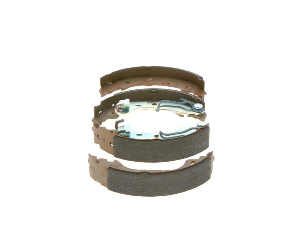 Jeu de 4 mâchoires de frein (Garniture de frein à tambour) BOSCH 0 986 487 596