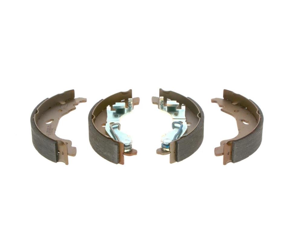 Jeu de 4 mâchoires de frein (Garniture de frein à tambour) BOSCH 0 986 487 596
