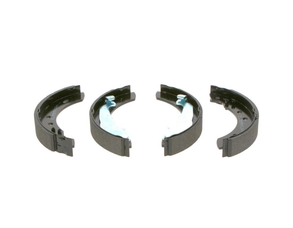 Jeu de 4 mâchoires de frein (Garniture de frein à tambour) BOSCH 0 986 487 604