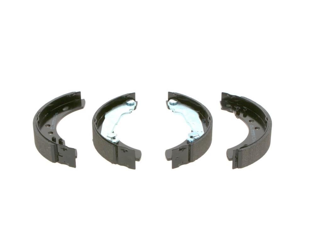 Jeu de 4 mâchoires de frein (Garniture de frein à tambour) BOSCH 0 986 487 604