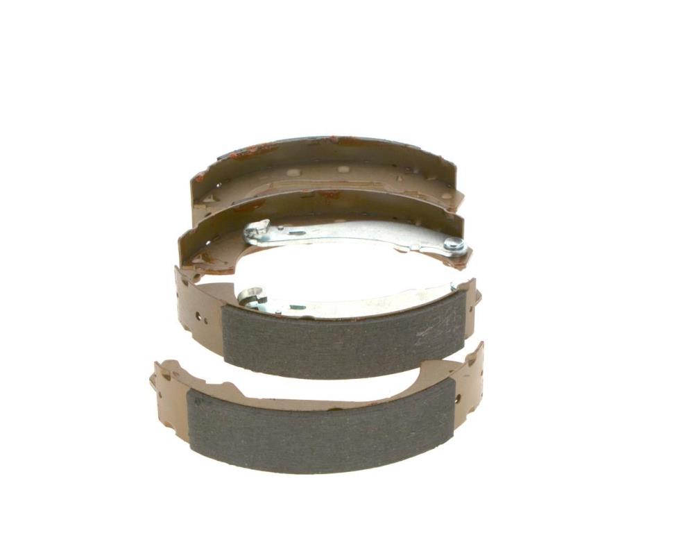 Jeu de 4 mâchoires de frein (Garniture de frein à tambour) BOSCH 0 986 487 629