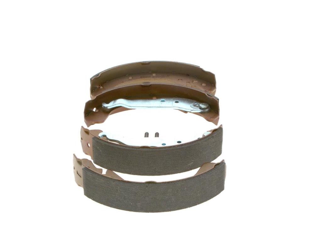 Jeu de 4 mâchoires de frein (Garniture de frein à tambour) BOSCH 0 986 487 658