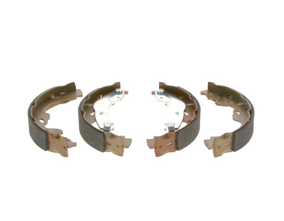 Jeu de 4 mâchoires de frein (Garniture de frein à tambour) BOSCH 0 986 487 665