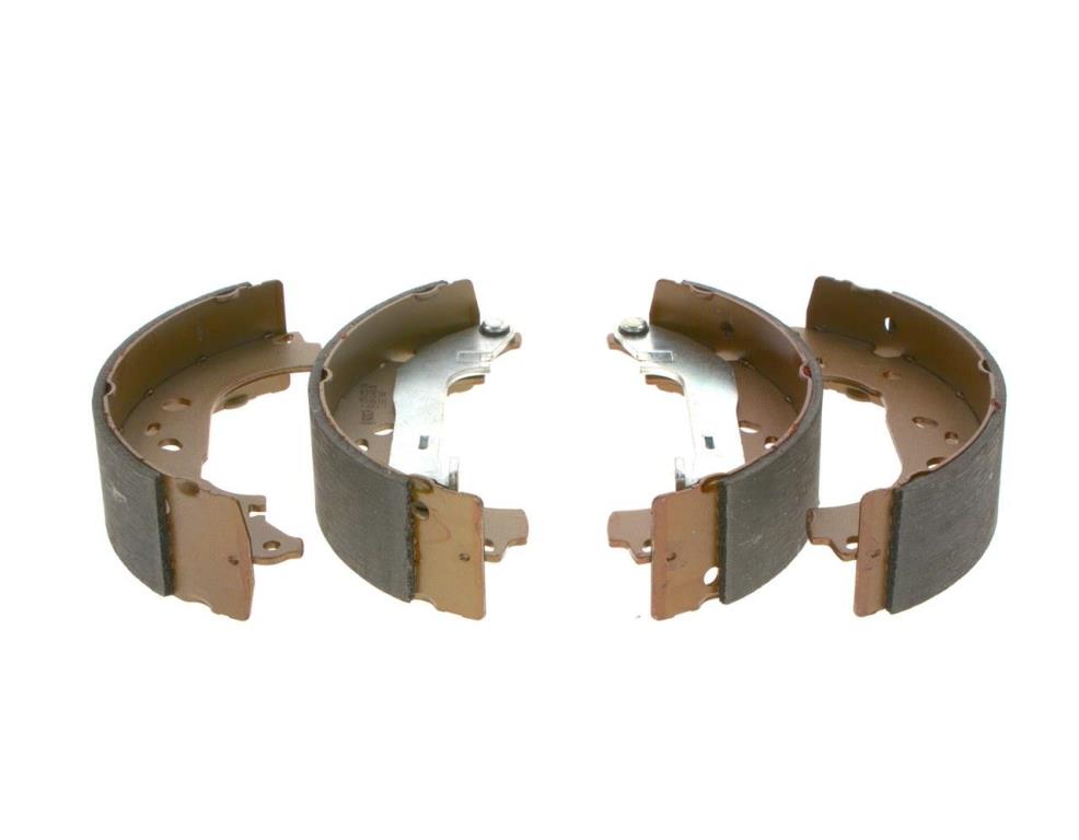 Jeu de 4 mâchoires de frein (Garniture de frein à tambour) BOSCH 0 986 487 667