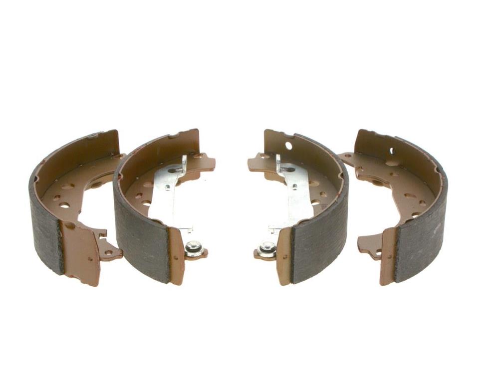 Jeu de 4 mâchoires de frein (Garniture de frein à tambour) BOSCH 0 986 487 667