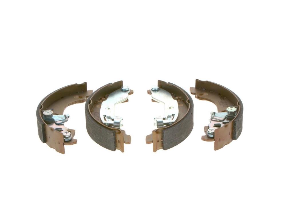 Jeu de 4 mâchoires de frein (Garniture de frein à tambour) BOSCH 0 986 487 669