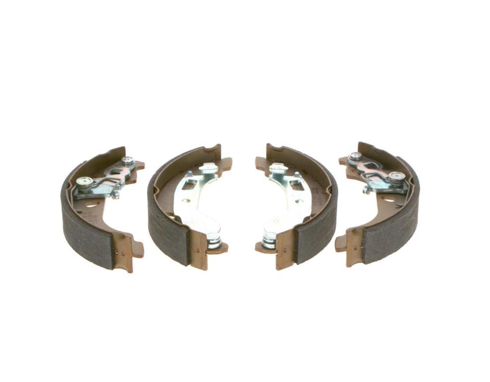 Jeu de 4 mâchoires de frein (Garniture de frein à tambour) BOSCH 0 986 487 669