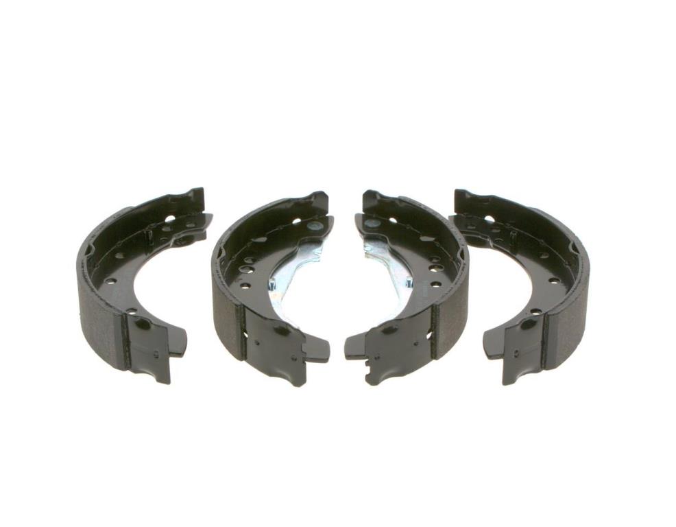 Jeu de 4 mâchoires de frein (Garniture de frein à tambour) BOSCH 0 986 487 672