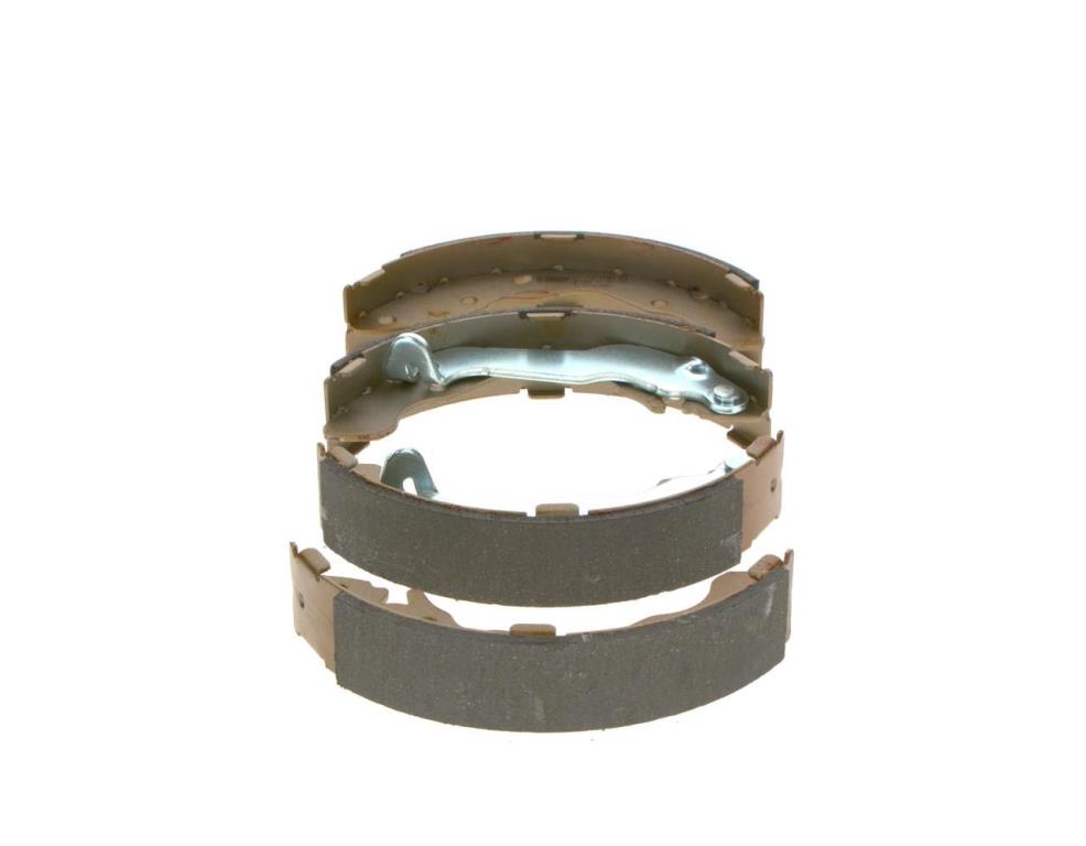 Jeu de 4 mâchoires de frein (Garniture de frein à tambour) BOSCH 0 986 487 673