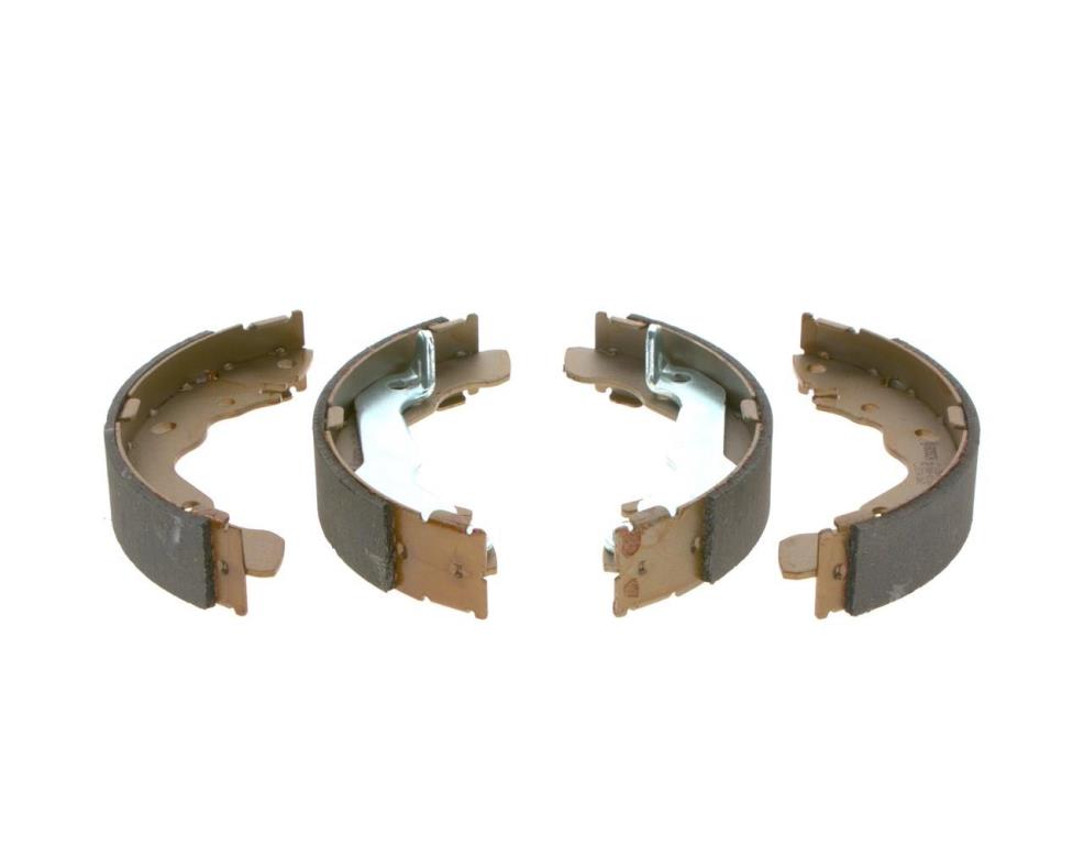 Jeu de 4 mâchoires de frein (Garniture de frein à tambour) BOSCH 0 986 487 673