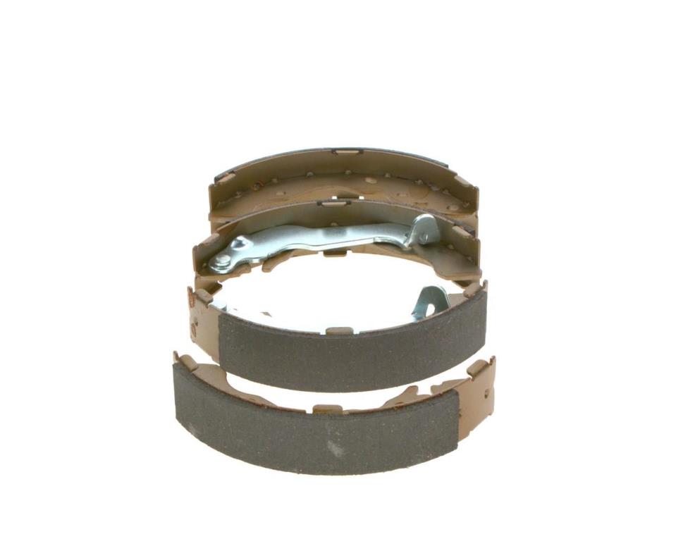 Jeu de 4 mâchoires de frein (Garniture de frein à tambour) BOSCH 0 986 487 673