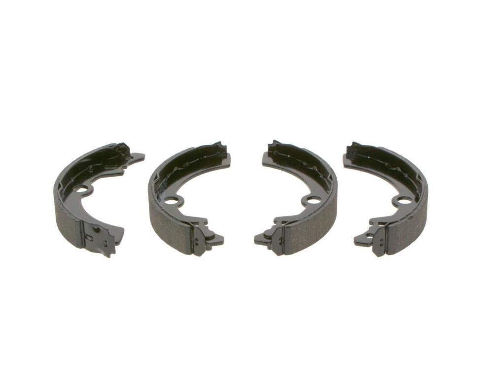Jeu de 4 mâchoires de frein (Garniture de frein à tambour) BOSCH 0 986 487 676