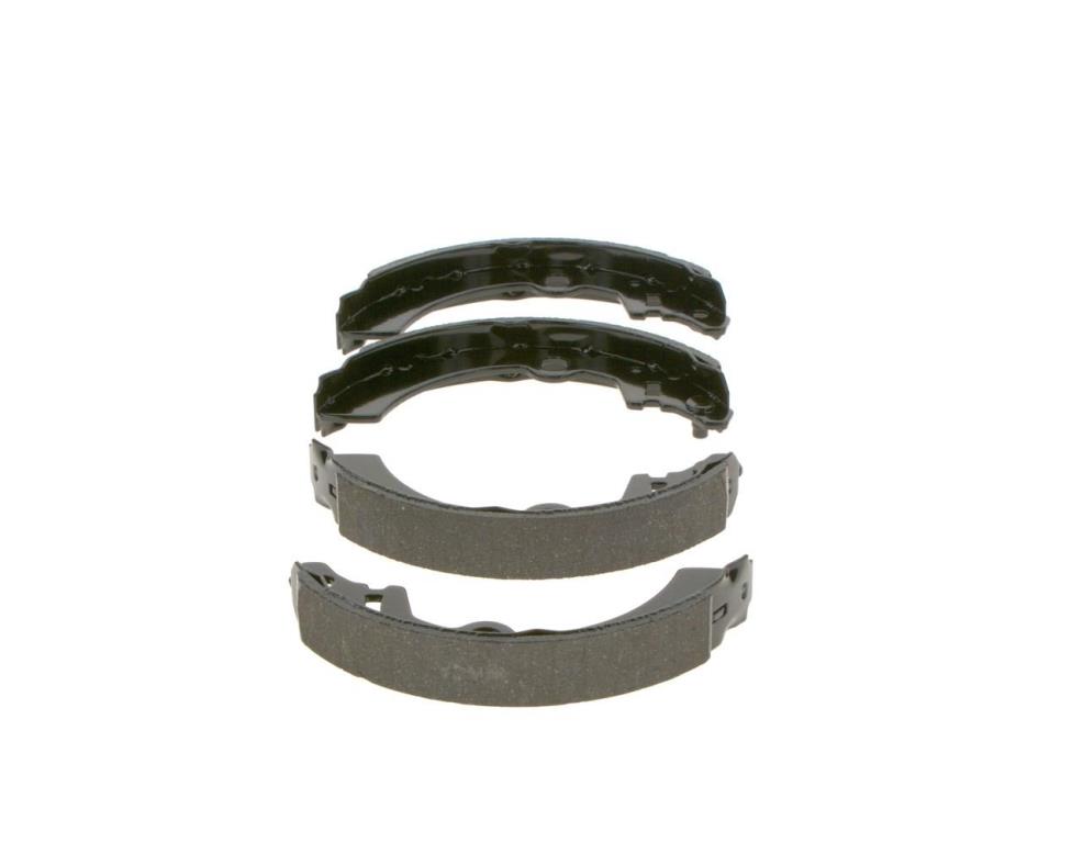 Jeu de 4 mâchoires de frein (Garniture de frein à tambour) BOSCH 0 986 487 676