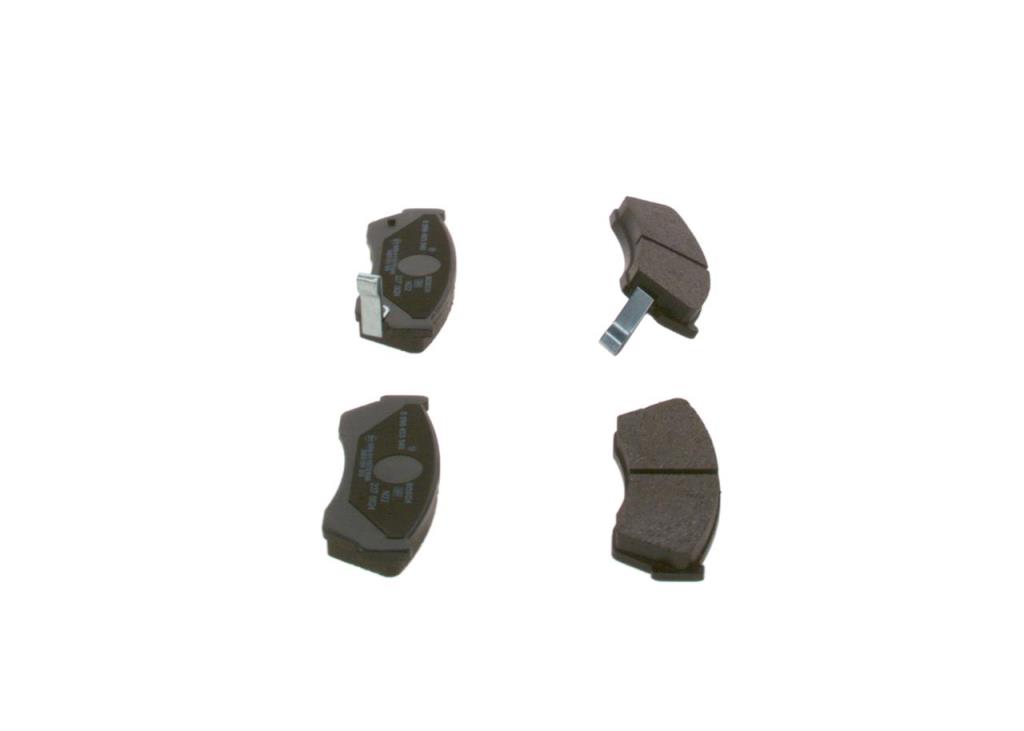 Jeu de 4 plaquettes de frein BOSCH ref. 0 986 493 340