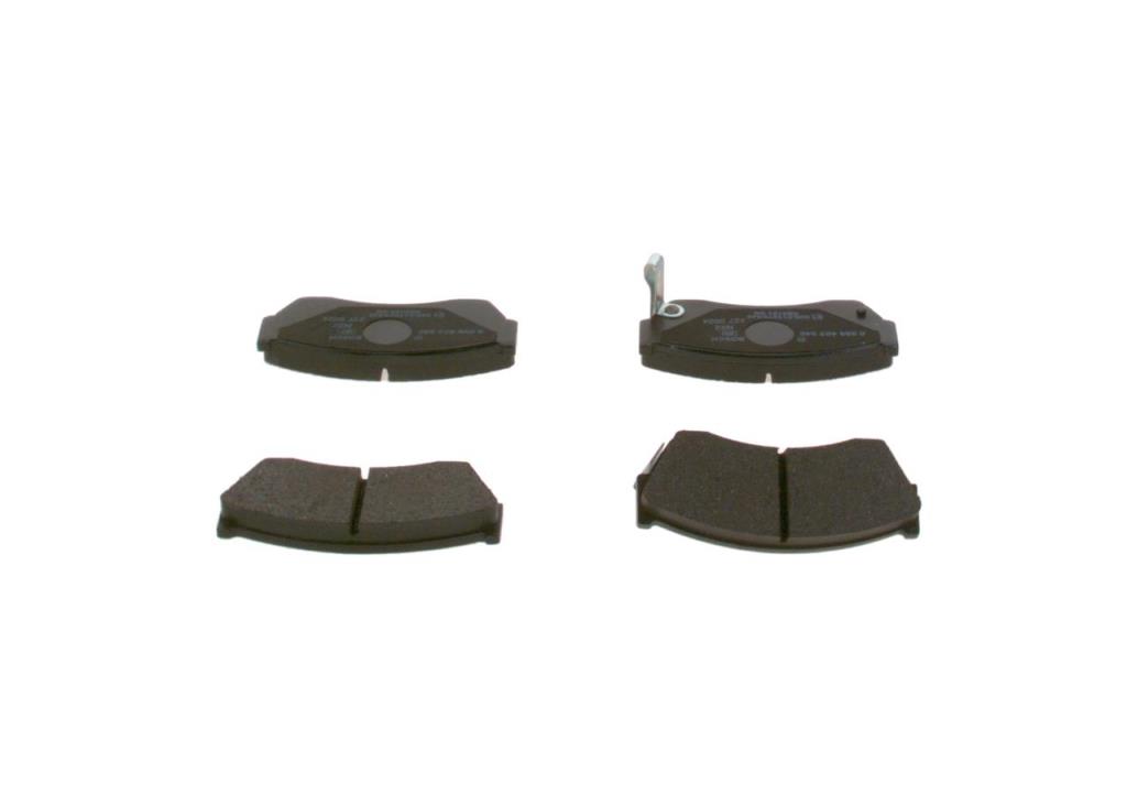 Jeu de 4 plaquettes de frein BOSCH ref. 0 986 493 340