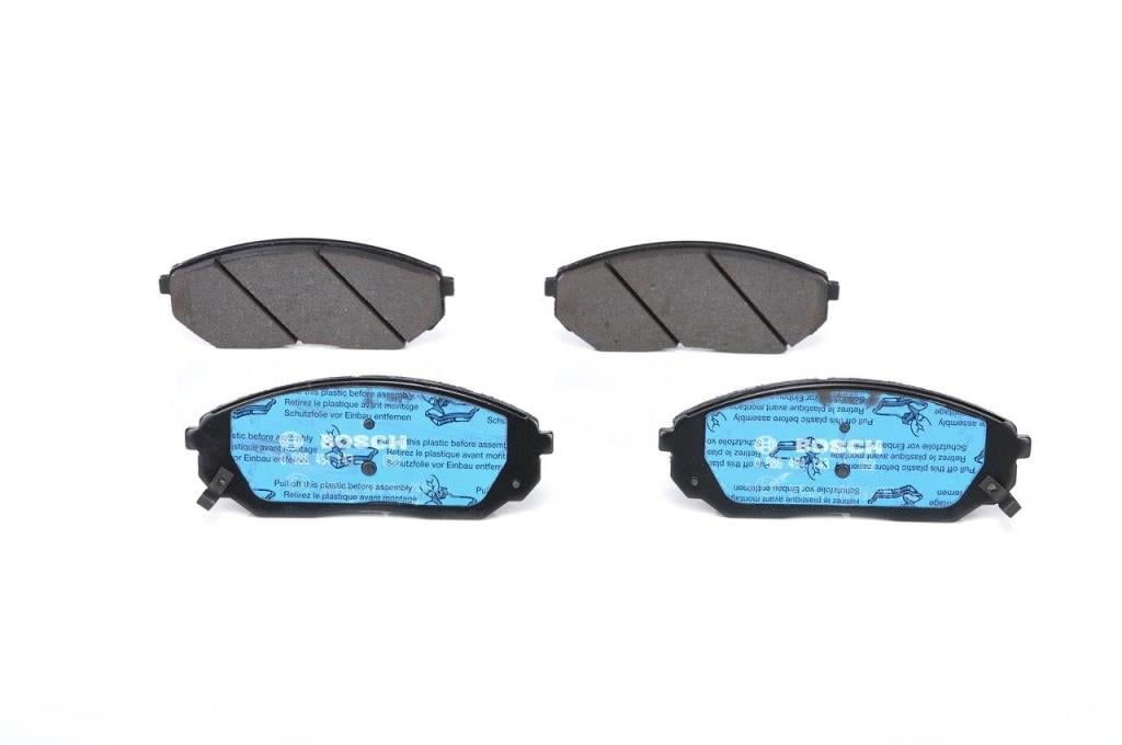 Jeu de 4 plaquettes de frein BOSCH ref. 0 986 494 143