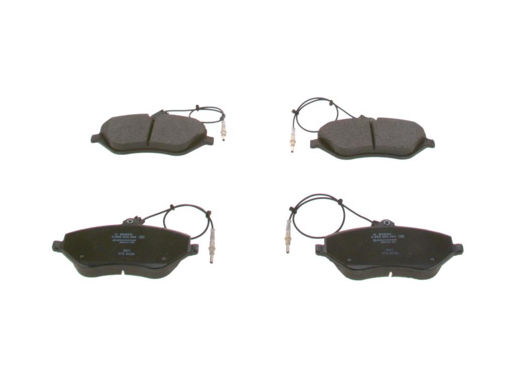 Jeu de 4 plaquettes de frein BOSCH ref. 0 986 494 484