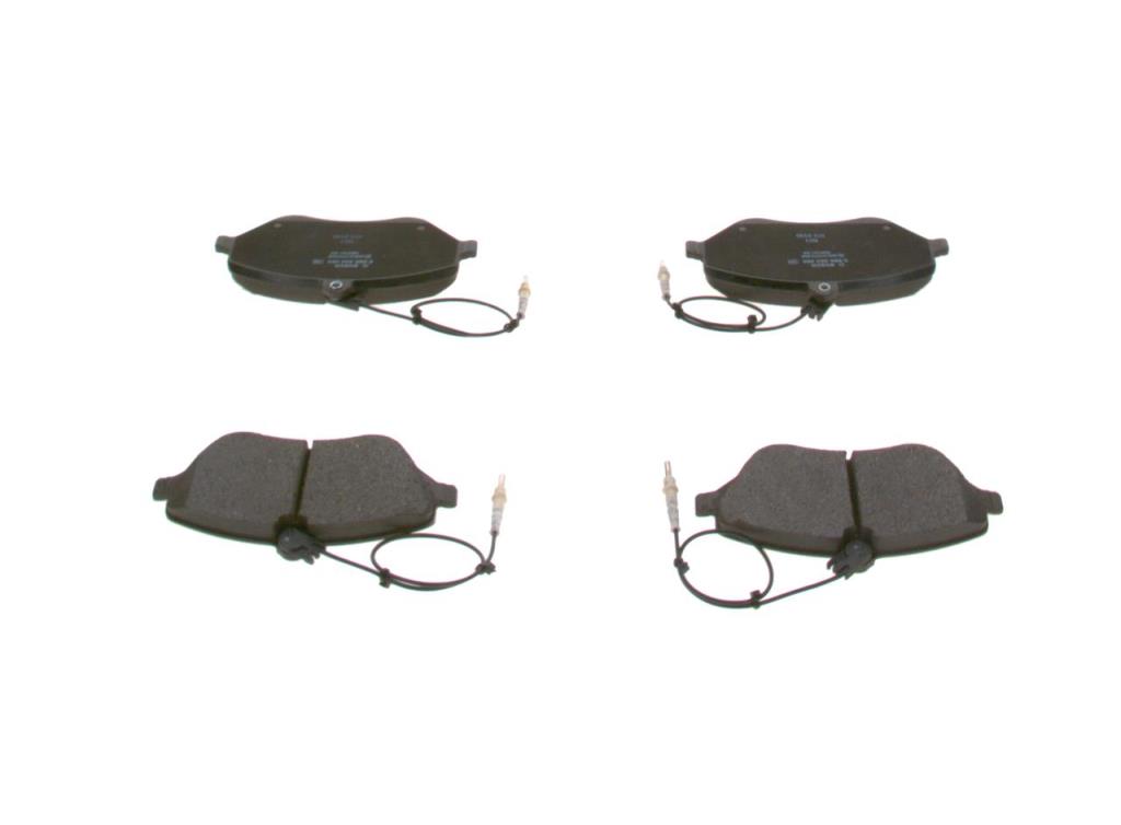 Jeu de 4 plaquettes de frein BOSCH ref. 0 986 494 484