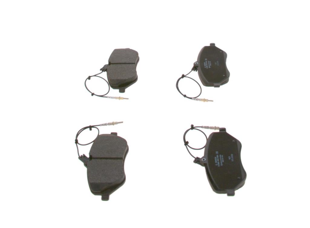 Jeu de 4 plaquettes de frein BOSCH ref. 0 986 494 484