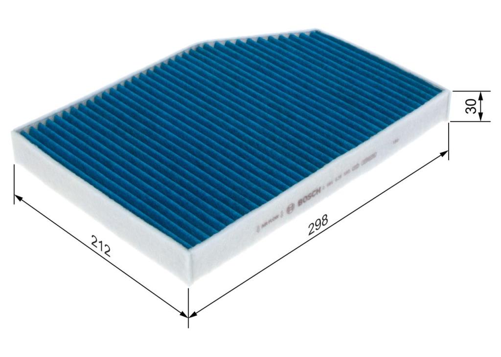 Filtro, aire habitáculo BOSCH ref. 0 986 628 580