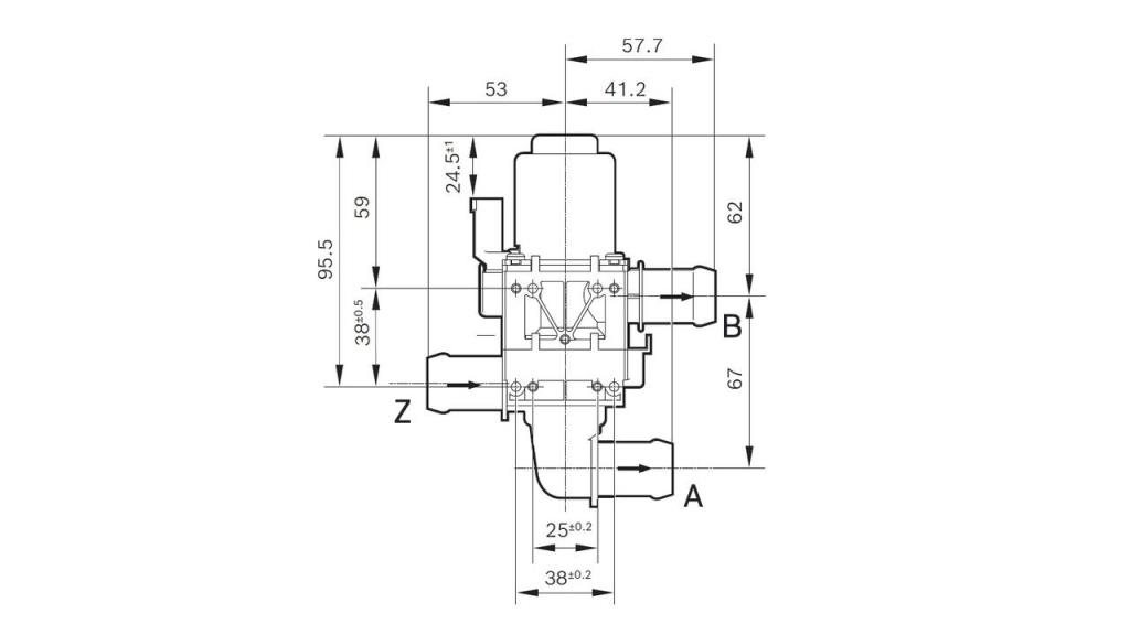 Robinet de chauffage (Robinet de chauffage) BOSCH ref. 1 147 412 211