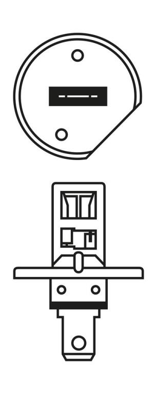 Ampoule BOSCH H1 - ref. 1 987 301 135