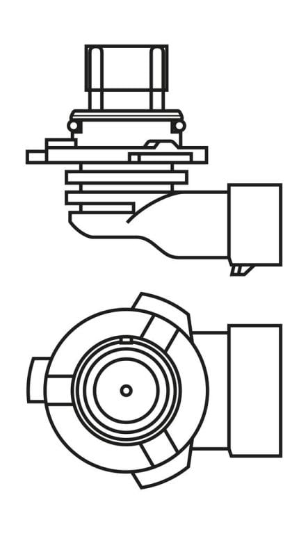 Ampoule BOSCH HB3 - ref. 1 987 301 131
