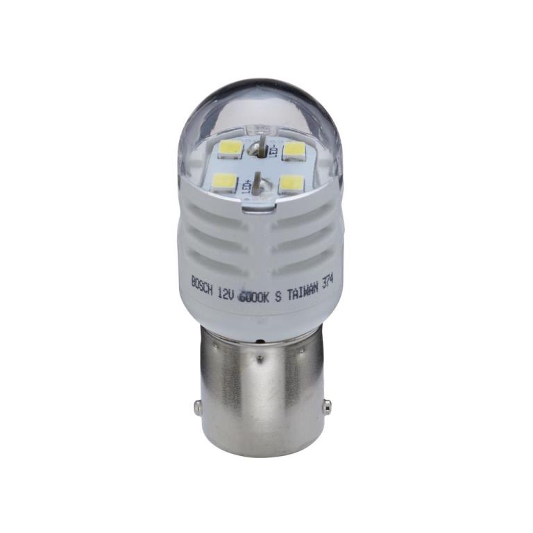 Ampoules LED Eclairage d'intérieur et signalisation  BOSCH P21W - ref. 1 987 301 518