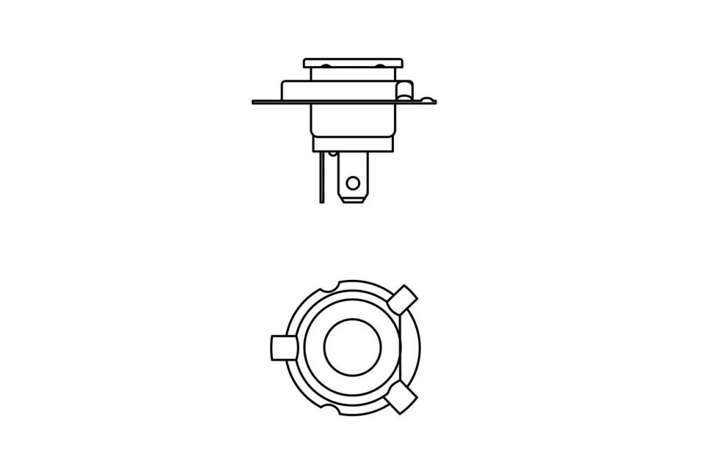 Ampoule BOSCH 1 ✕ H19 - ref. 1 987 302 092
