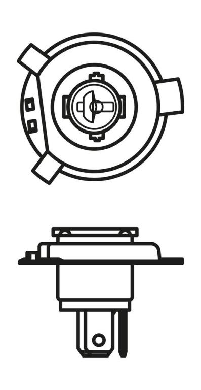 Ampoule BOSCH 1 ✕ HS1 Pure Light - 1 987 302 104