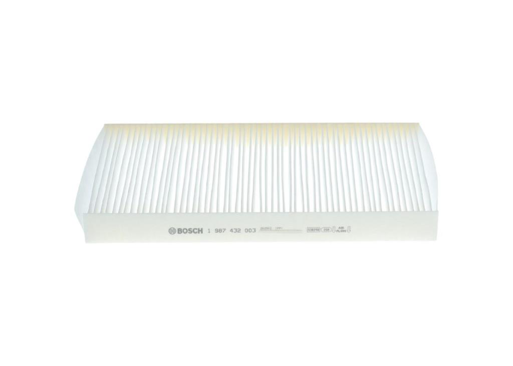 Filtre d'habitacle (Filtre à pollen) BOSCH M2003 - ref. 1 987 432 003