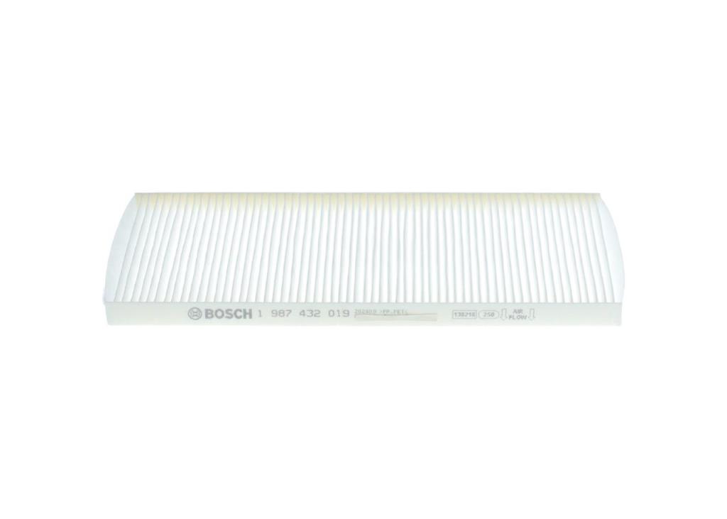 Filtre d'habitacle (Filtre à pollen) BOSCH M2019 - ref. 1 987 432 019