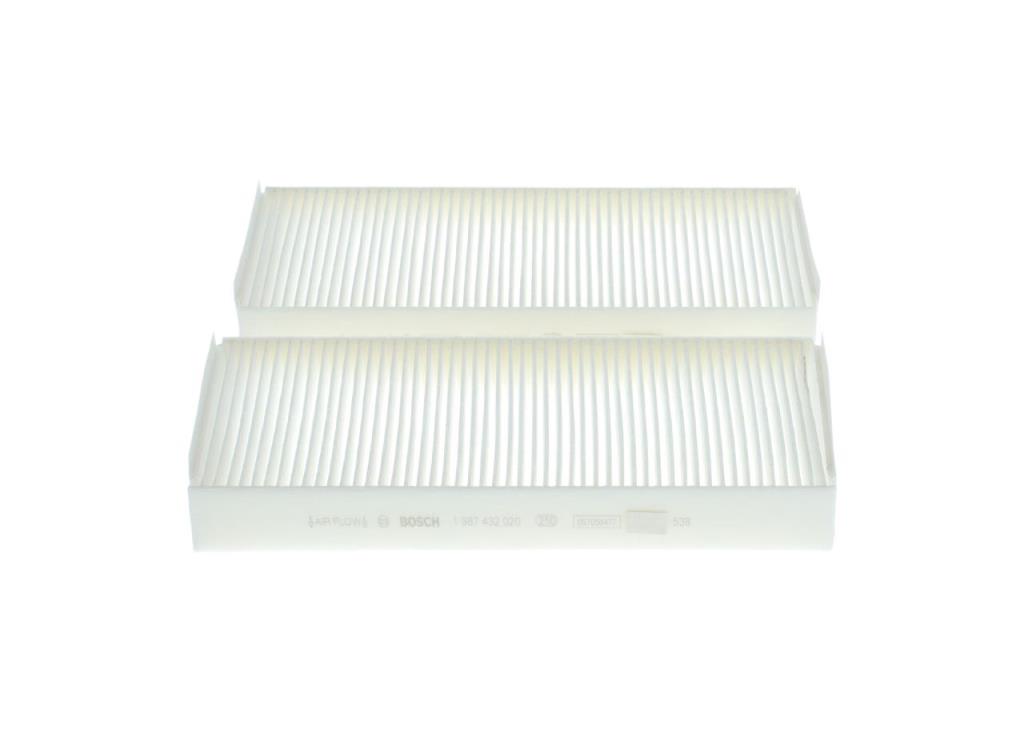 Filtre d'habitacle (Filtre à pollen) BOSCH M2020 - ref. 1 987 432 020