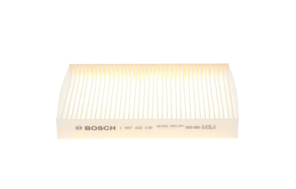 Filtre d'habitacle (Filtre à pollen) BOSCH M2039 - ref. 1 987 432 039