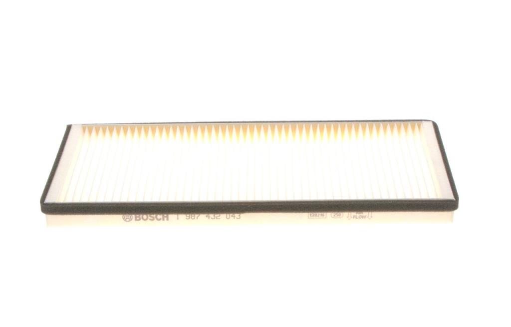 Filtre d'habitacle (Filtre à pollen) BOSCH M2043 - ref. 1 987 432 043