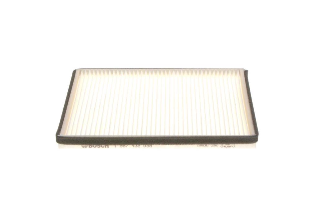 Filtre d'habitacle (Filtre à pollen) BOSCH M2058 - ref. 1 987 432 058